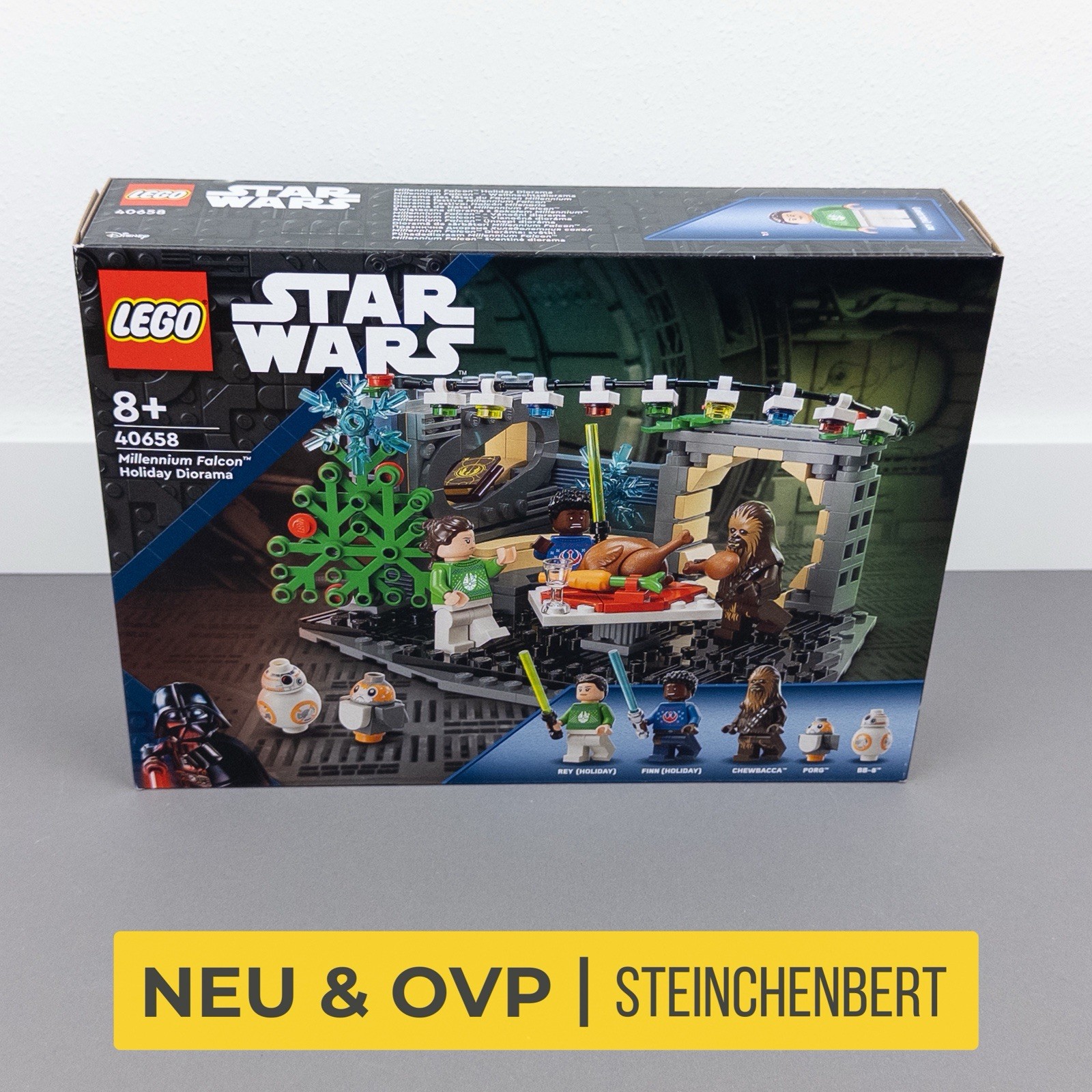 LEGO Star Wars Millennium Falcon™ – Weihnachtsdiorama (40658) - Bild 11