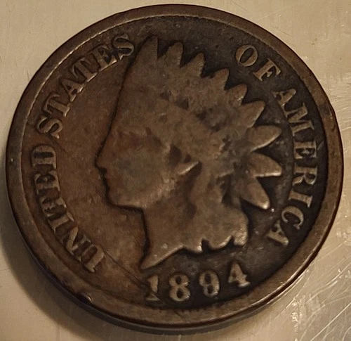 1894 Indian Head Penny Cent! Nice Condition But You Decide!