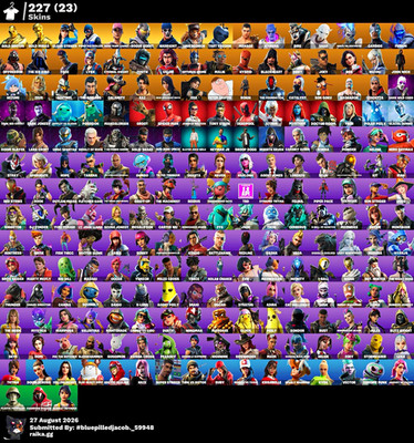 OG FORTNITE @CCOUNT CHAPTER 1 WITH RARE COSMETICS