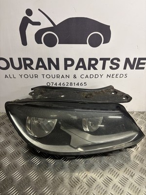 Genuine VW Caddy Driver Front Headlight / Headlamp 2011 to 2015