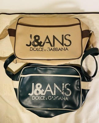 バッグ 90s DOLCE& GABBANA VINTAGE messenger bag 🔥Get Both!🔥RARE Vintage Dolce & Gabbana J&ANS Messenger Bag