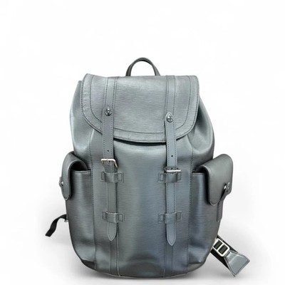 Louis Vuitton Christopher Backpack Black Epi (jj070326d7r)