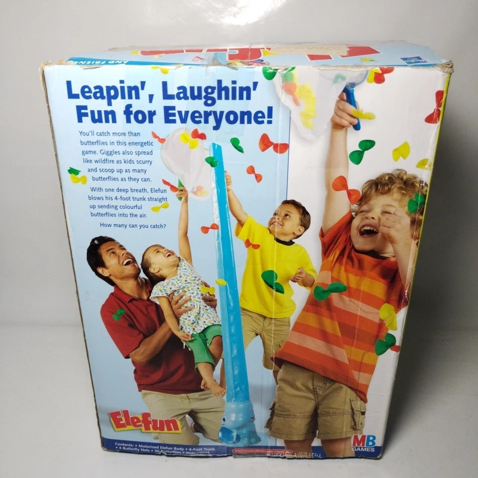 Elefun Butterfly Catching Game 2011 Hasbro Working 98% Complete Needs Batteries - Image 3 of 4