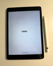 Apple iPad 10.2in 32GB Wi Fi 5G Space Gray Tablet w/ Apple Pencil