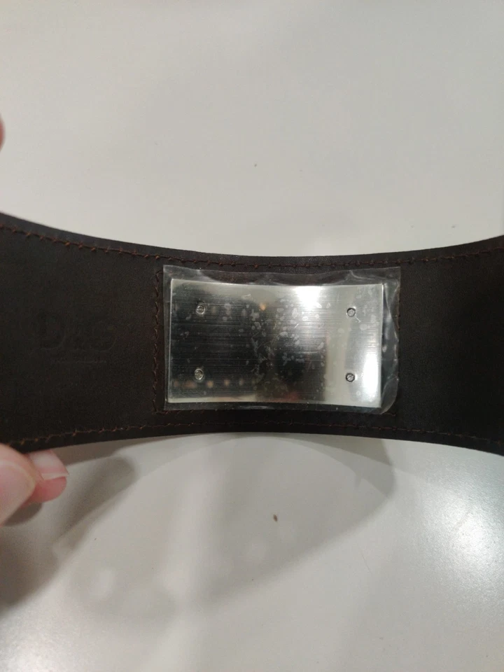 Brazalete Dolce and Gabbana Cuero Metal, Joyería Oficial D&G Hombre Foto 2 de 3