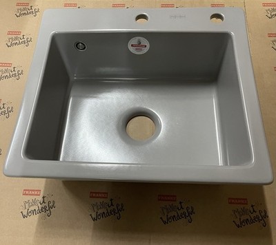 Einbauspüle, Spülbecken Franke Mythos MTK 610-58 perlgrau matt