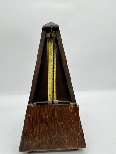 Seth Thomas Vintage Metronome de Maelzel Wind-Up Wind Up No Case Cover