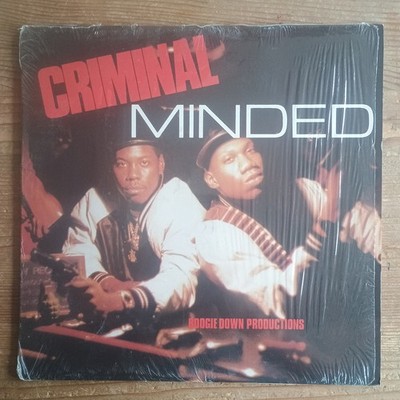 Boogie Down Productions    Criminal Minded LP US-REISSUE VG+++/VG+