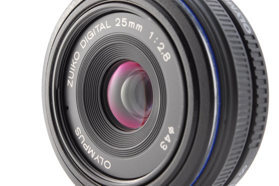 [COMO NUEVO] OLYMPUS ZUIKO DIGITAL 25mm F2.8 Lente Pancake Estándar de JAPÓN Foto 2 de 4