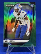 2025 Panini Prizm Draft Picks - Mello Dotson #42 Green Prizm (RC)