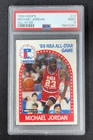 1989 Hoops All-Star Michael Jordan #21 Chicago Bulls PSA 9
