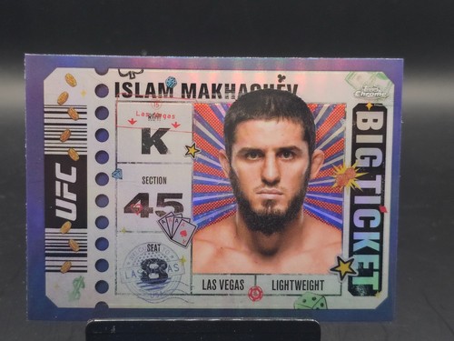 2025 TOPPS CHROME ISLAM MAKHACHEV BIG TICKET #BTT-1