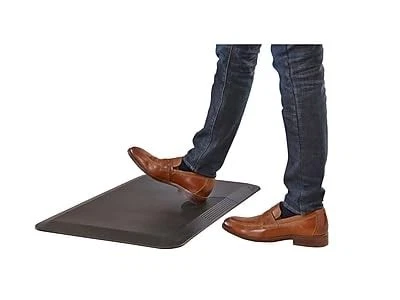 Alfombrilla antifatiga 30X20 para escritorios de pie alfombrilla móvil cómoda duradera Foto 4 de 4