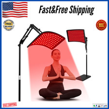 Red Light Therapy Lamp with Stand, 660nm Red  850nm Infrared Light for Body USA