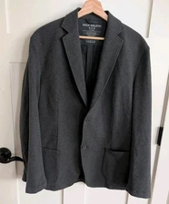 Mack Weldon Premium ACE Blazer Unstructured Jacket Men's Size XL Dark Gray $238
