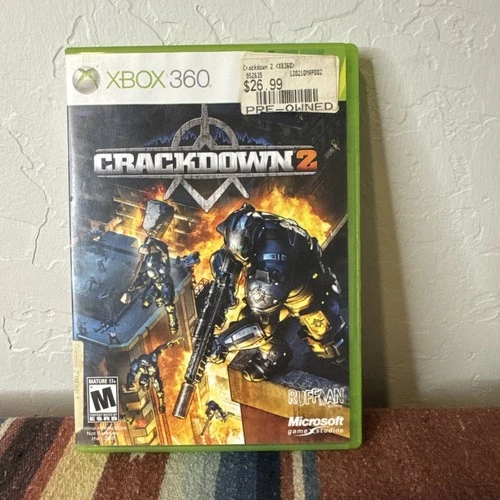 Crackdown 2 (Microsoft Xbox 360, 2010) complete CIB Tested