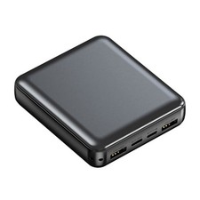 DIY 18650 Flat Battery Power Bank Box Shell Case Fast Charger Power Display