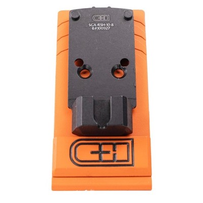 C&H Precision V4 Mounting Plate Sig P320 X-FIVE/M17/M18 Black - SGX-RSH-10-8