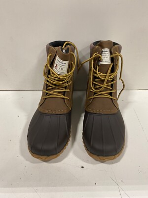 Aleader Mens Black Rainboots Size 12 (7433150) New | eBay display picture 1