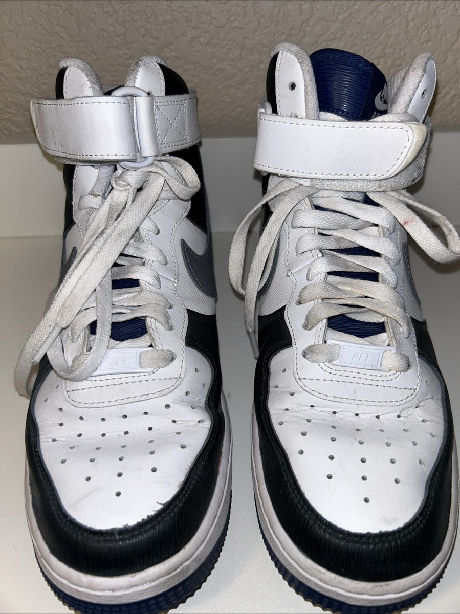 Custom White Air Force High Top Nike Air Force One Custom Drip