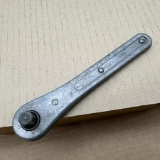 EARLY S K Ratchet Sherman Klove Female HEX Drive 105 Vintage Tools Pre Branding