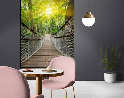 3D Sonnenschein Brücke C6556 Tapete Wandbild Fototapete Abnehmbarer Amy 23