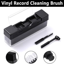 3in1 Velvet Anti-static Cleaner Tool Kit Vinyl Record Cleaning Brush Set Stylus