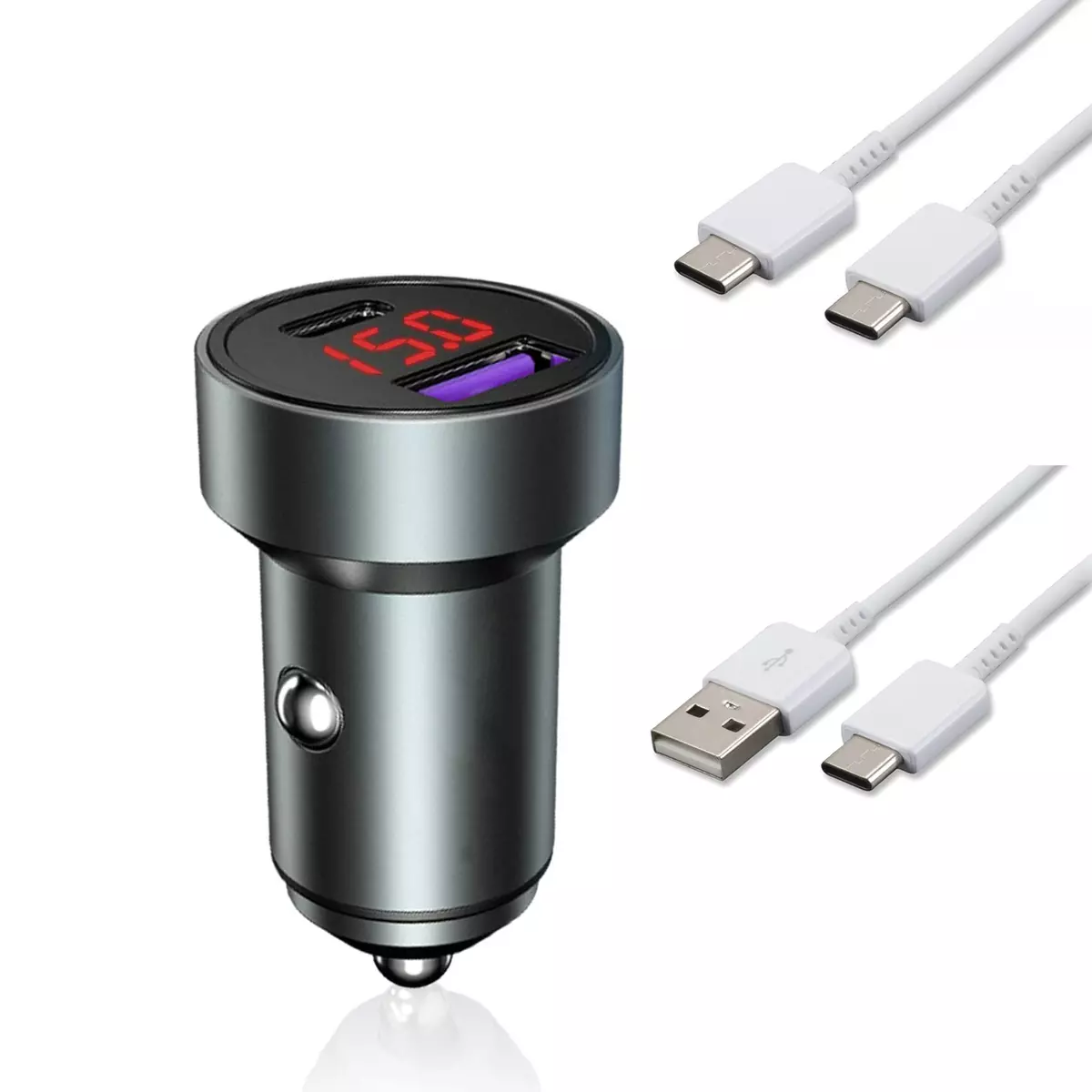 Chargeur Auto Chargeur Rapide Usb-C Câble Pour Samsung Galaxy A23 5G