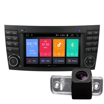 Radio GPS 7'' Autoradio+Rückfahrkamera für Mercedes-Benz E G Klasse W211 carplay