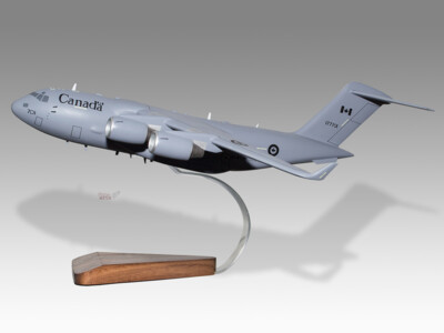 Boeing C-17 Globemaster III Canadian Air Force Solid Handcrafted Display Model