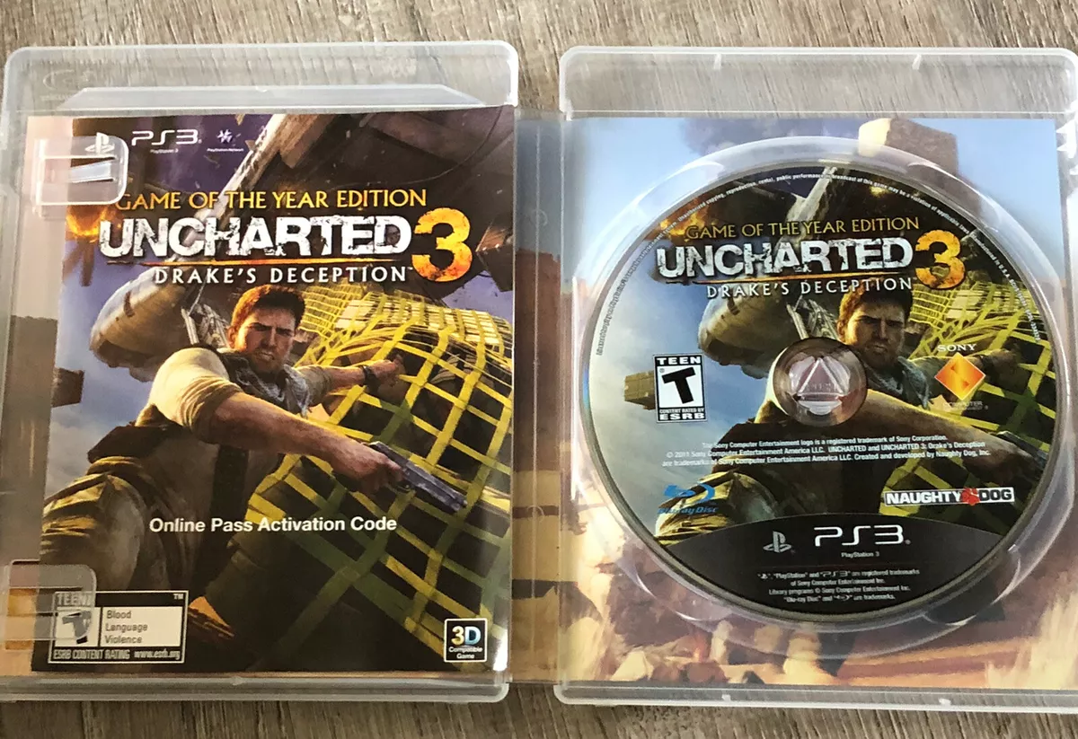  Uncharted 3: Drake's Deception - Game of the Year Edition -  Playstation 3 : Sony Computer Entertainme: Everything Else