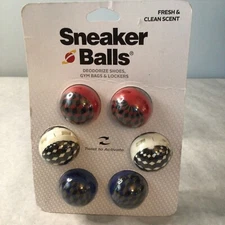 Sneaker Balls 6-Pack Shoe Freshener Fresh & Clean Scent New/Sealed/Free Shipping