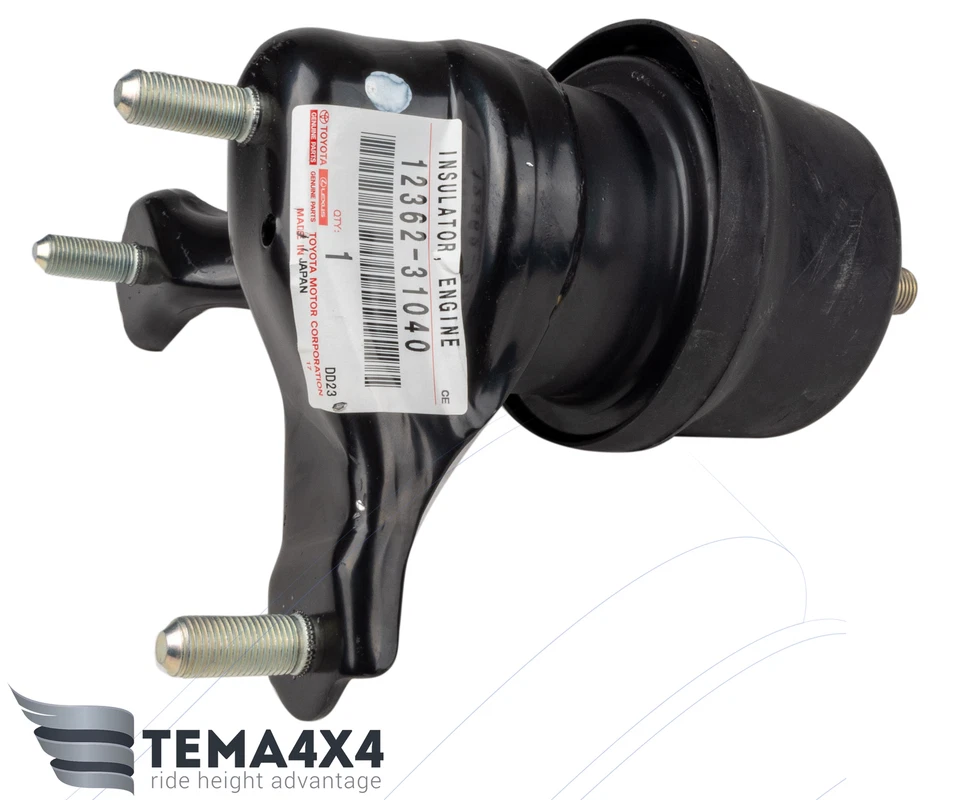 Soporte de motor genuino OEM para Toyota Camry Highlander ES350 RX350 12362-31040 Foto 2 de 4