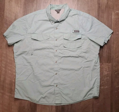 Chemise AFTCO Pêche Homme 2XL Gris, Manches Longues, UV, Respirante (neuve étiquettes)