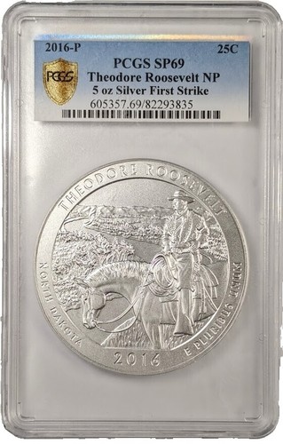 Mexico 5 onzas Libertad Angel of Independence MS69 PCGS 5 oz