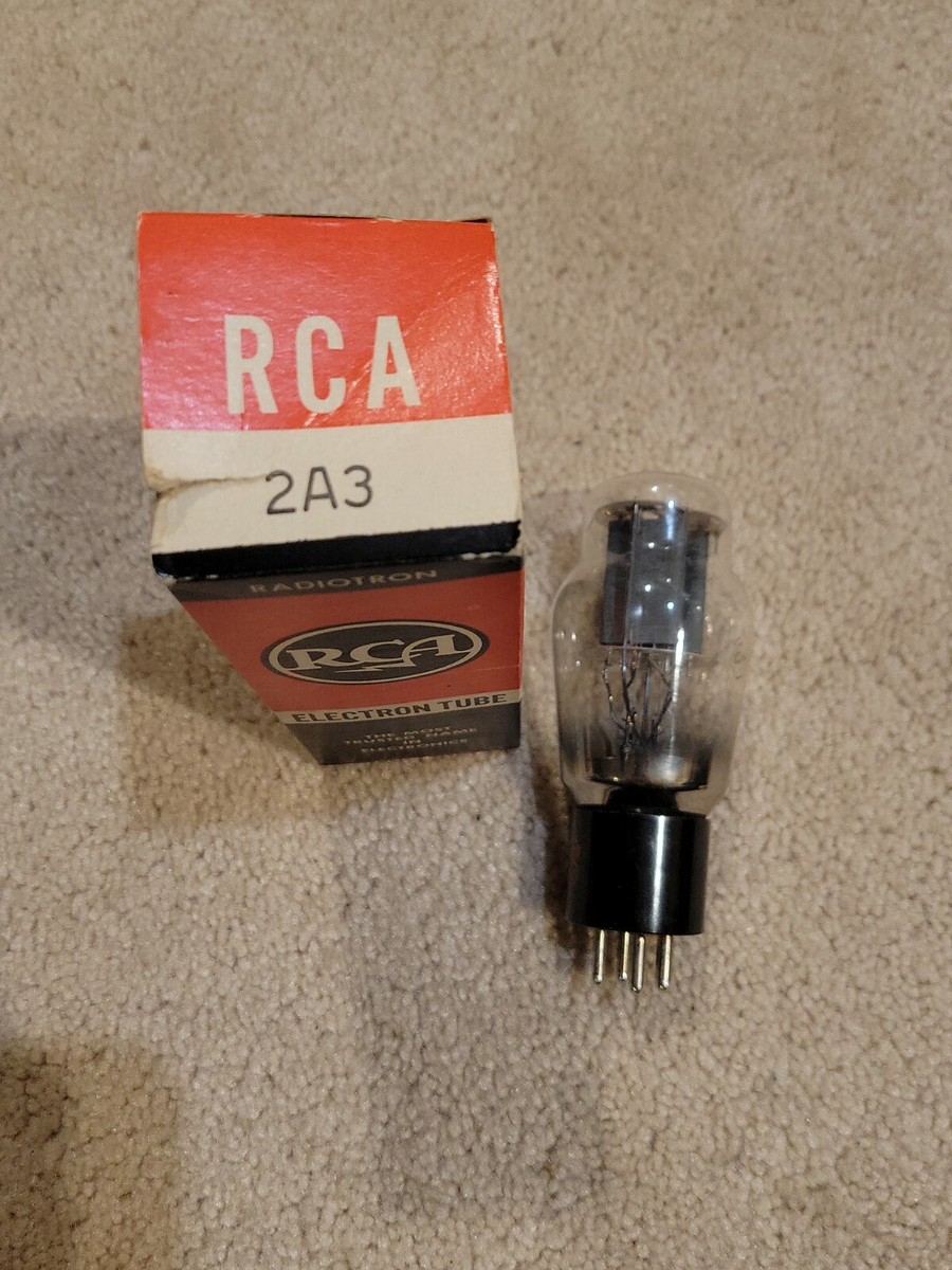 RARE VINTAGE RCA 2A3 RADIOTRON HiFi Amp Vacuum Tube | eBay