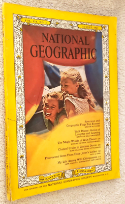 National Geographic August 1963 First Jane Goodall Issue Magic