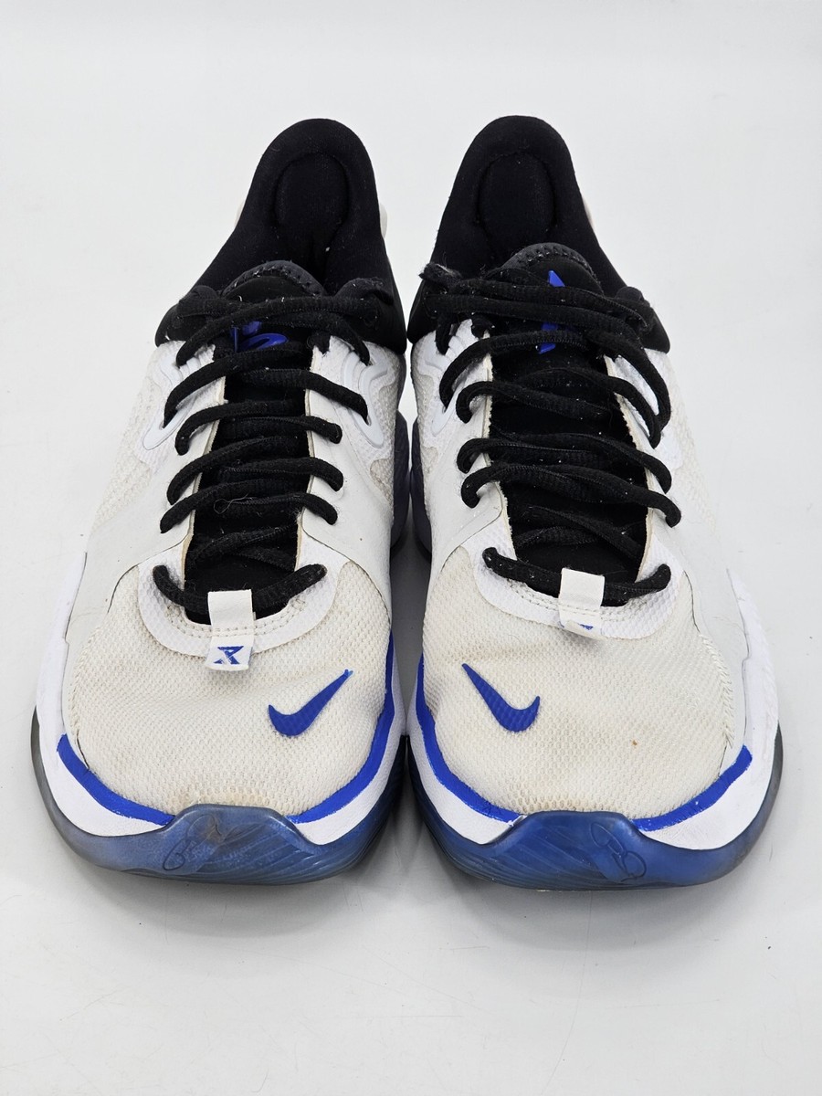 Nike Paul George PG PlayStation White Crimson Blue Men's Size