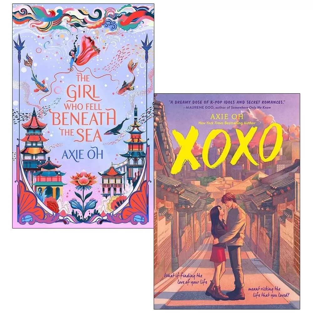 Axie Oh Unisex Collection 2 Books Set (The Girl Who Fell Beneath The Sea & Xoxo) - Image 4