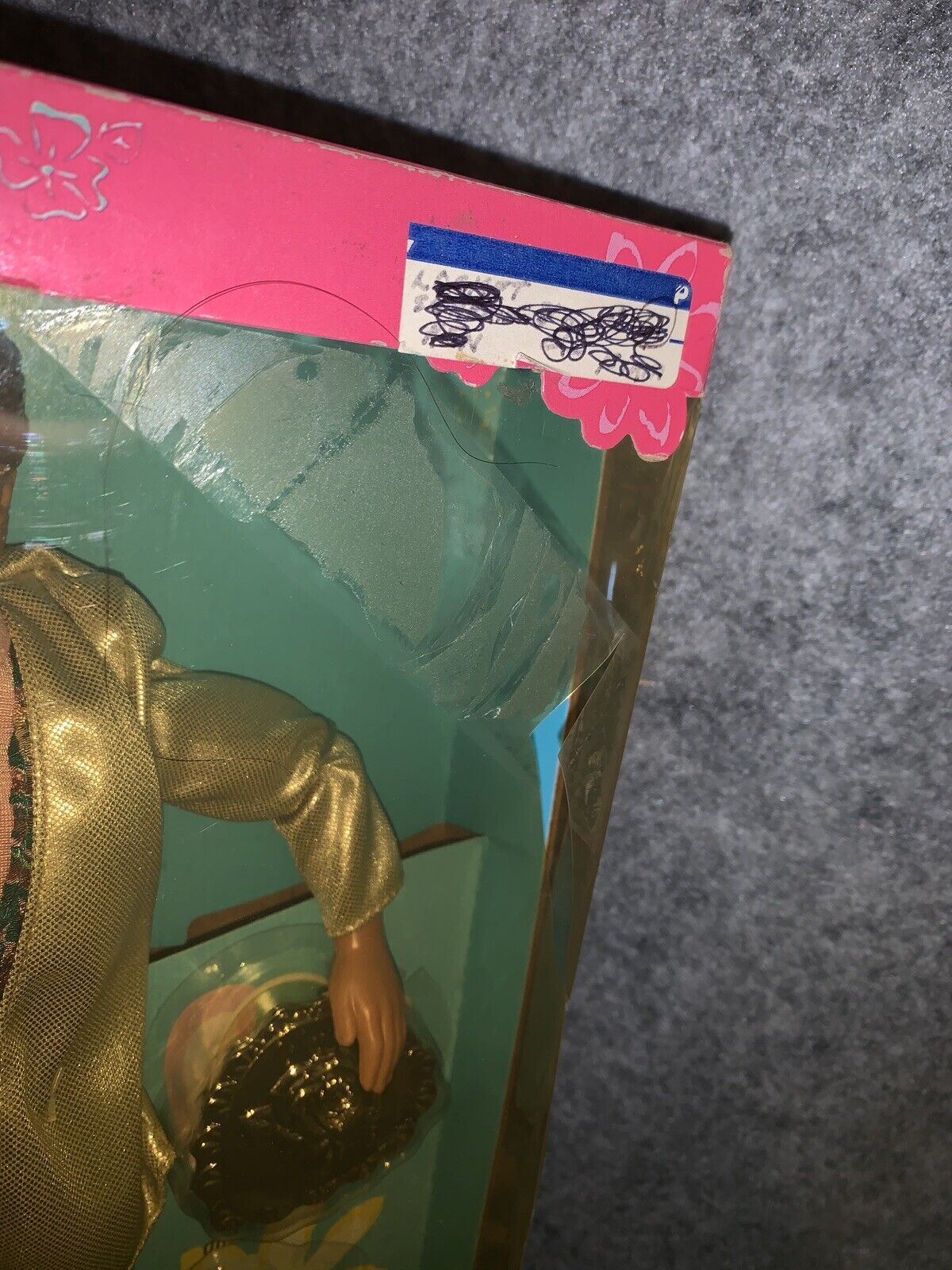 Vintage Mattel Locket Surprise Ken Barbie Doll New In Box