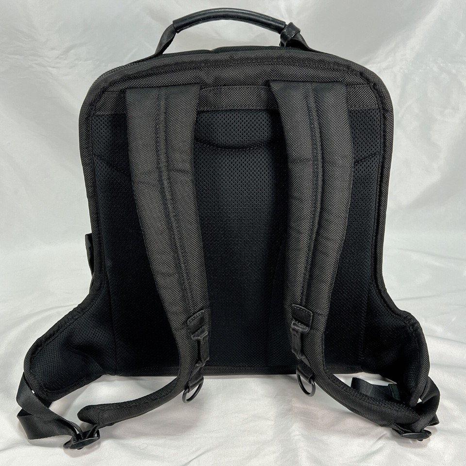 TUMI 26177DH ALPHA SLIM SOLUTIONS BRIEF PACK Black Backpack eBay
