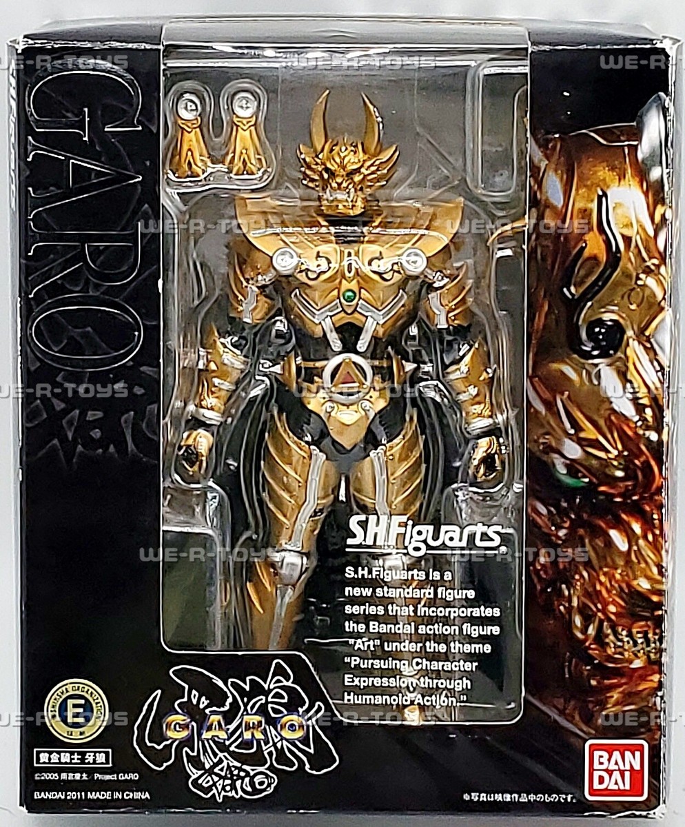 J*K様 BANDAI GARO ゴールド アクションフィギュア Amazon.com: Bandai S.H.Figuarts Golden Knight Garo Kaminari