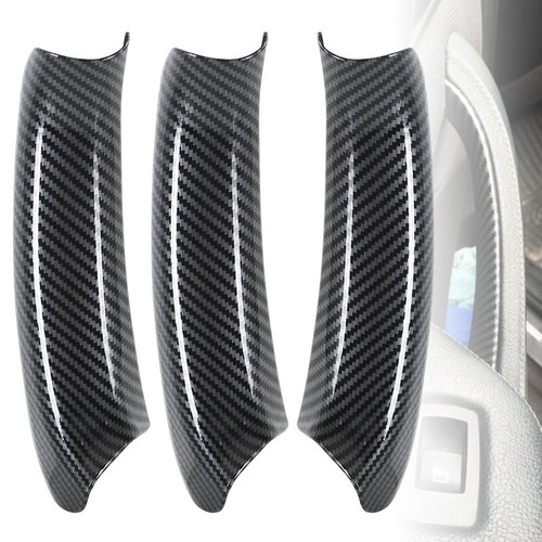 4 piezas manijas de puerta interiores RHD panel cubierta de tracción interior moldura para BMW X3 X4 F25 F26 - Imagen 20 de 24
