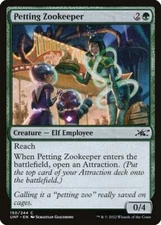 MTG Magic the Gathering Petting Zookeeper (150/689) Unfinity LP