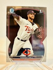 Tanner Hall 2023 Bowman Draft 1st Chrome Minnesota Twins #BDC-174
