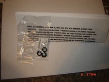 Bell & Howell 1441 Director Series Projector 3 CONE TIRES,& INSTALL INSTRUCTIONS