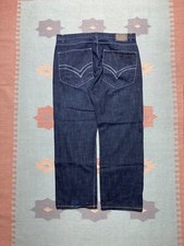 Vintage y2k baggy jeans wide leg skater embroidered cyber hip hop 40x32