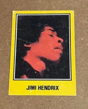Jimi Hendrix - ULTRA RARE #31 Warner Bros. / Reprise Records trading card '79