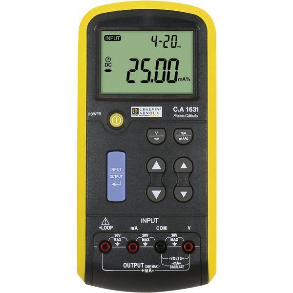 Chauvin Arnoux P01654402  C.A 1631 Calibratore Batterie Stilo (AA) (6x), incluse