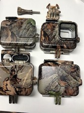 Camo Camouflage Timber Tree Leaf Oak Real Hunting Housing for Gopro HERO8 Camera